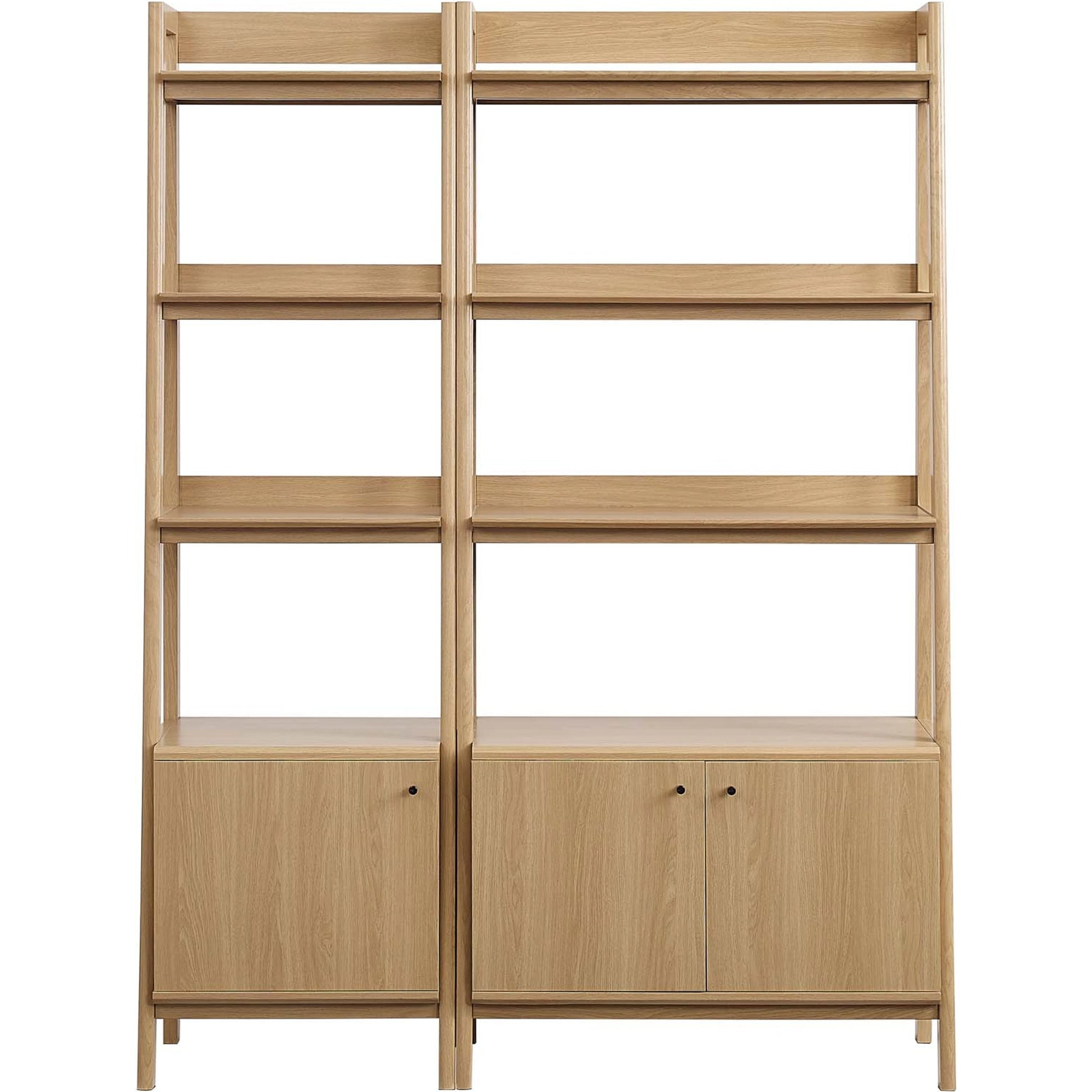 Cheshire Wood Bookshelves (Set of 2) by Evans & Londeen. Made from unique in a modern style.