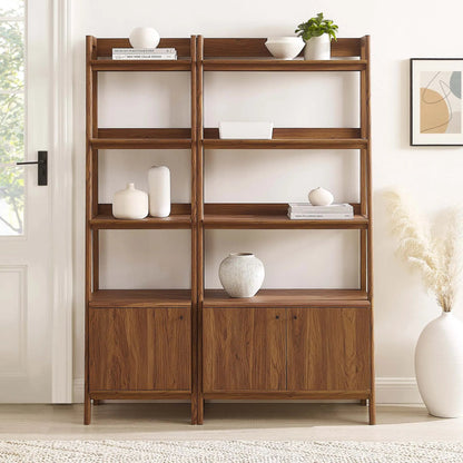 Cheshire Wood Bookshelves (Set of 2) by Evans & Londeen. Made from unique in a modern style.