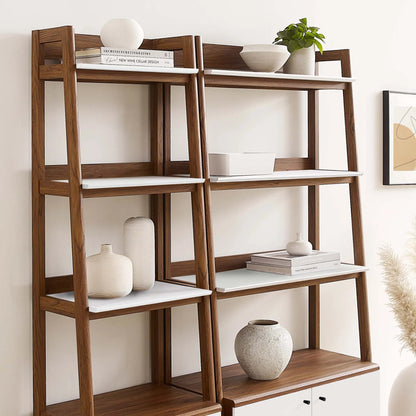 Cheshire Wood Bookshelves (Set of 2) by Evans & Londeen. Made from unique in a modern style.