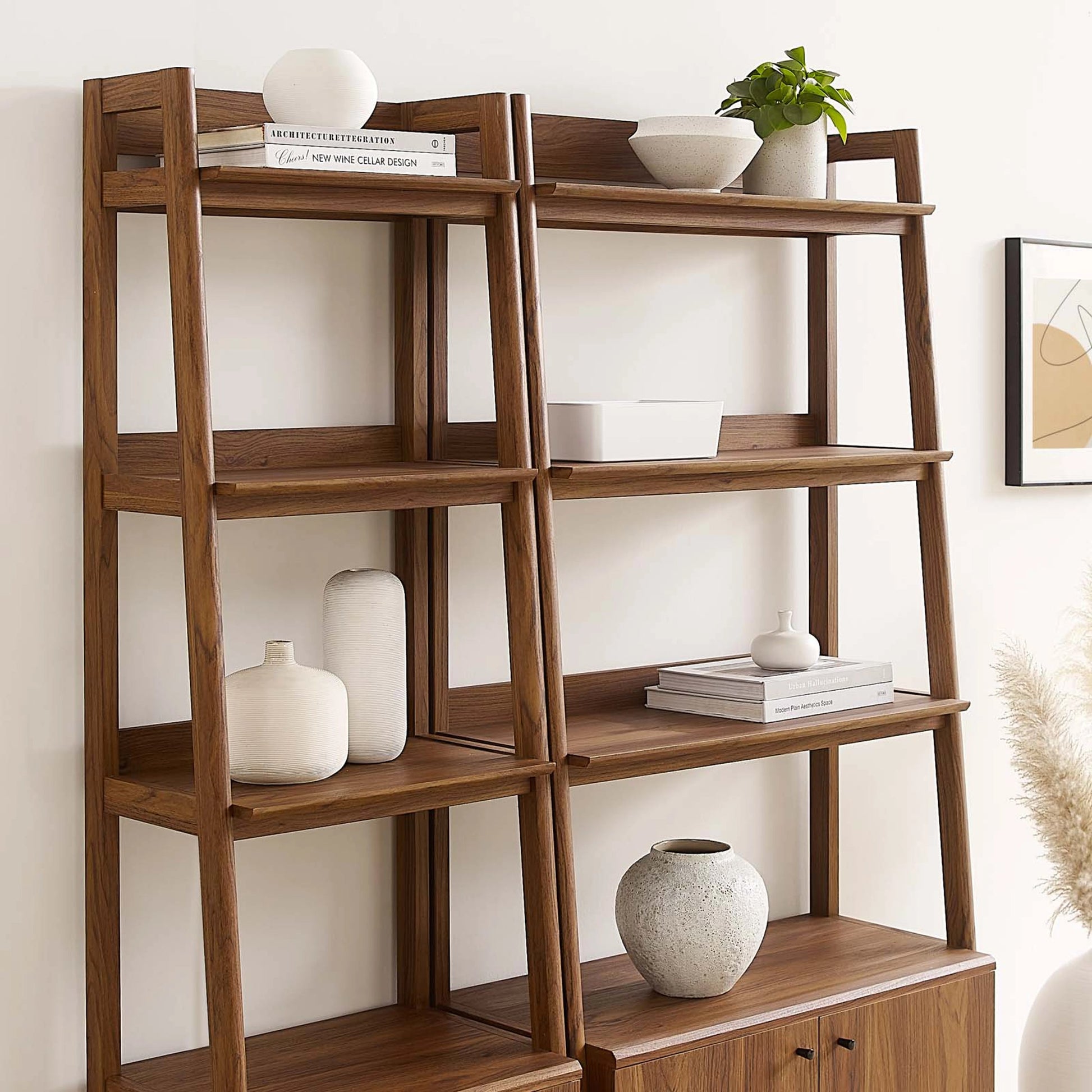 Cheshire Wood Bookshelves (Set of 2) by Evans & Londeen. Made from unique in a modern style.