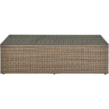 Amelia Coffee Table by Evans & Londeen in cappuccino. Made from unique in a modern style.