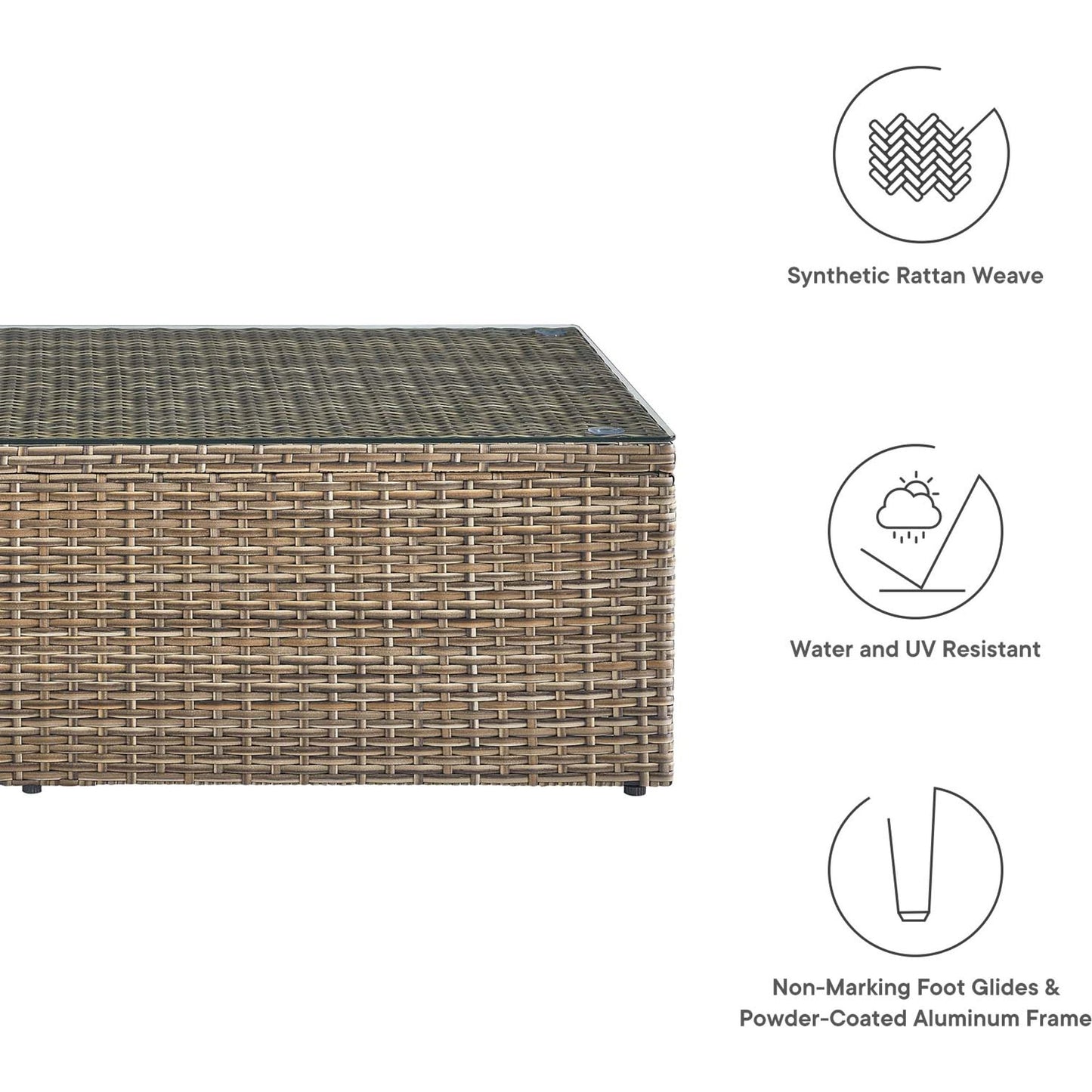 004 SI-2106877 | Additional Silo | Amelia Coffee Table by Evans & Londeen in cappuccino. Made from unique in a modern style.