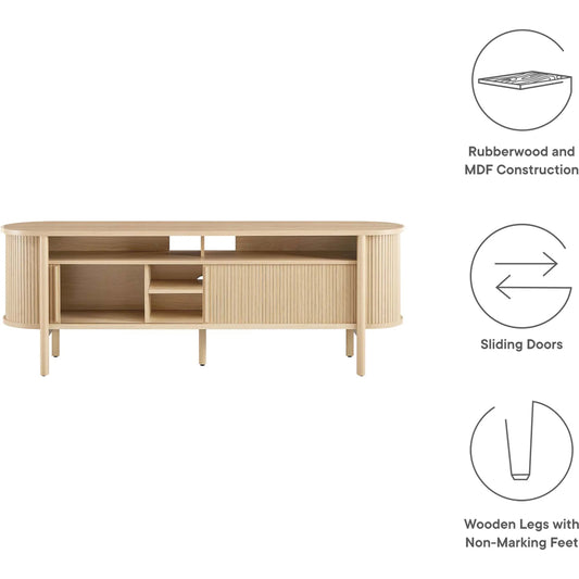 Nicodemus 71" TV Stand by Evans & Londeen. Made from unique in a modern style.
