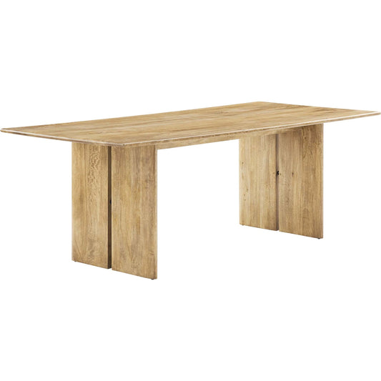 Canton 86" Wood Dining Table by Evans & Londeen. Made from wood in a cottage & farmhouse style.