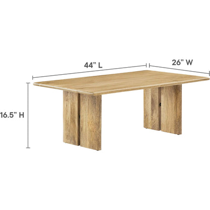 Canton Wood Coffee Table by Evans & Londeen. Made from wood in a cottage & farmhouse style.
