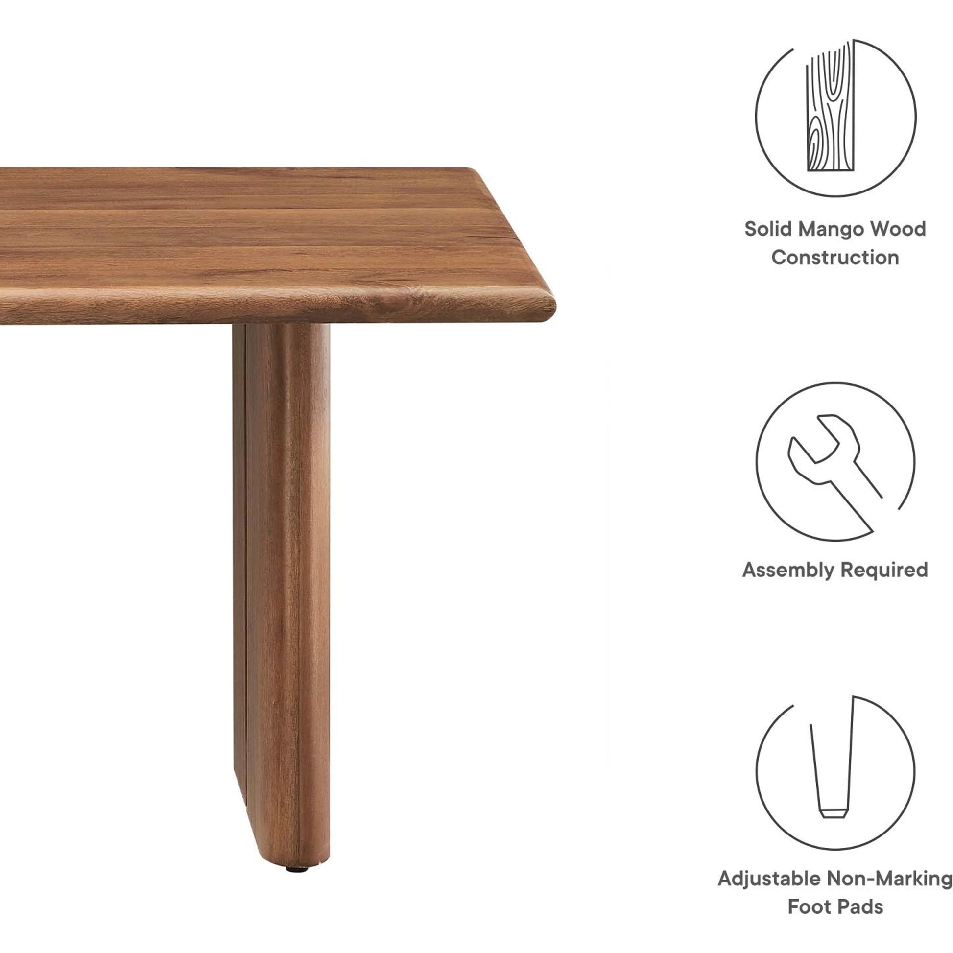 Canton Wood Coffee Table by Evans & Londeen. Made from wood in a cottage & farmhouse style.