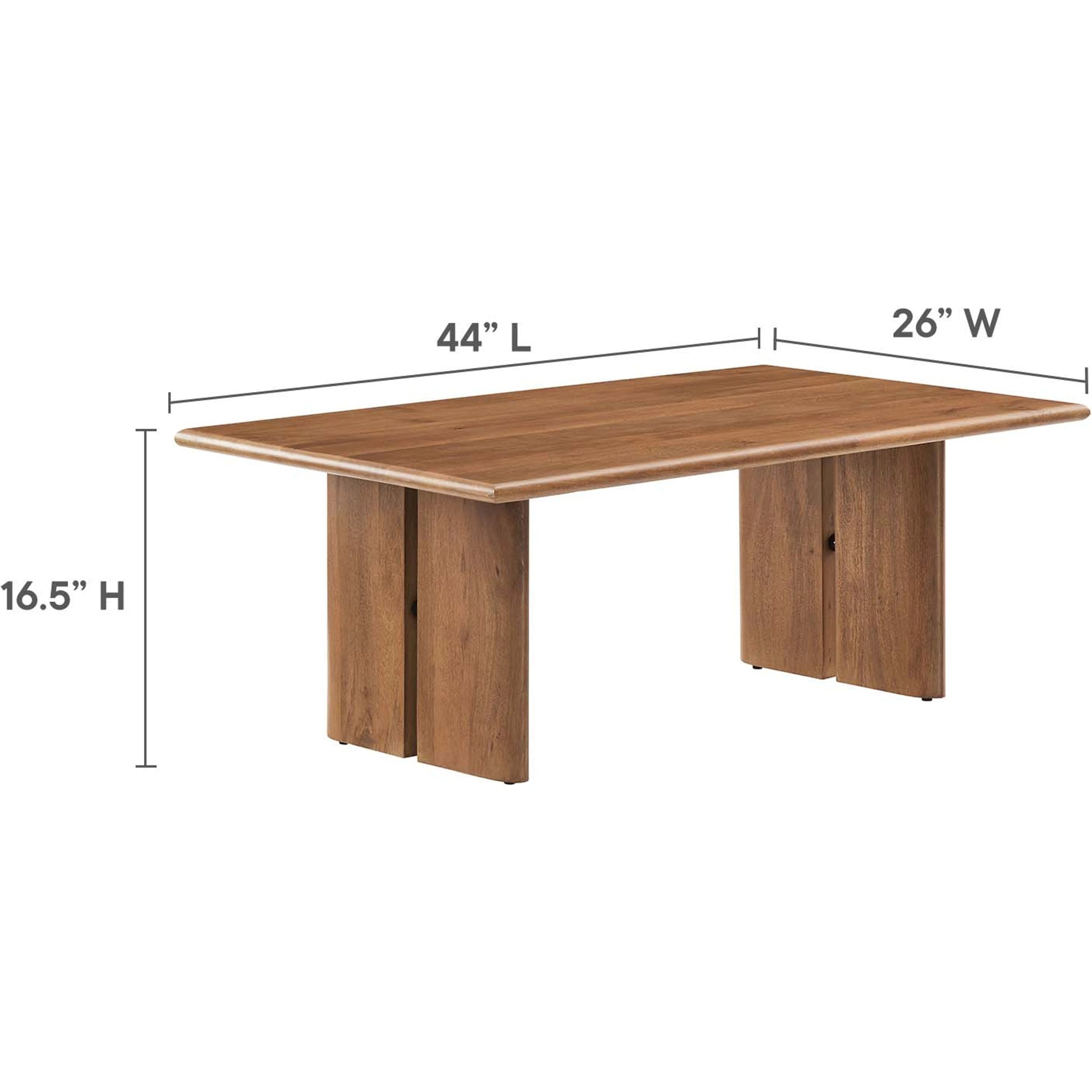 Canton Wood Coffee Table by Evans & Londeen. Made from wood in a cottage & farmhouse style.