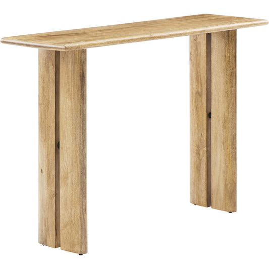 Canton Wood Console Table by Evans & Londeen. Made from wood in a cottage & farmhouse style.
