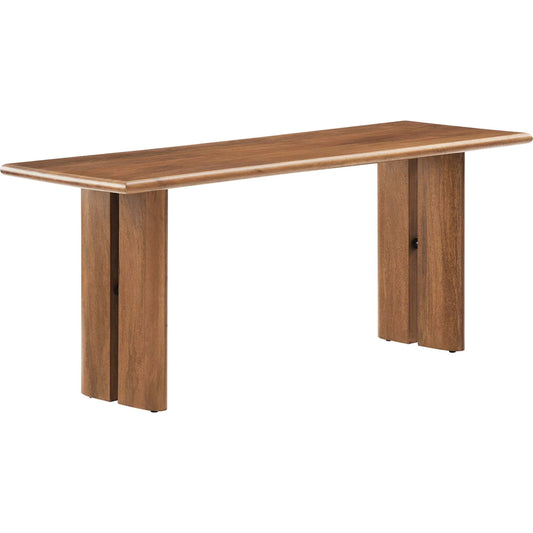 Canton 46" Wood Dining Bench by Evans & Londeen. Made from wood in a modern style.