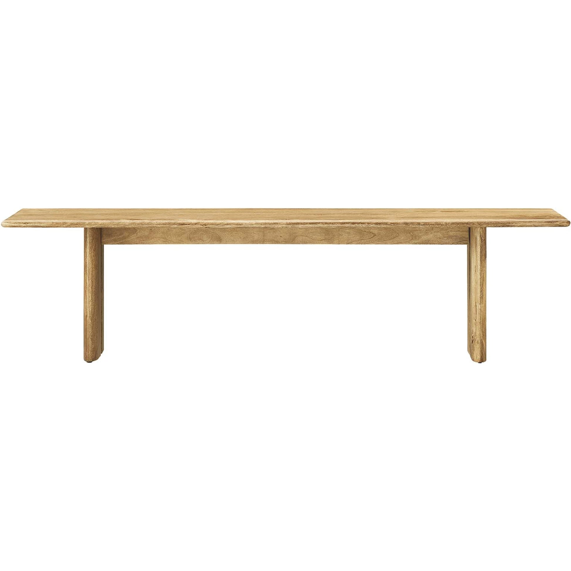 Canton 72" Wood Bench by Evans & Londeen. Made from wood in a cottage & farmhouse style.