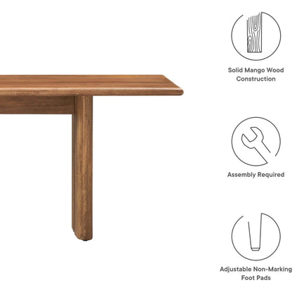 Canton 72" Wood Bench by Evans & Londeen. Made from wood in a cottage & farmhouse style.