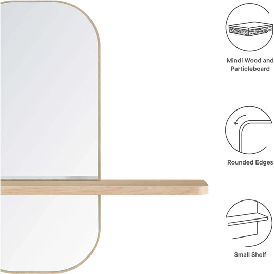 Hale Mirror by Evans & Londeen. Made from unique in a modern style.
