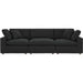 Wheatland Down Filled Overstuffed Boucle 3-Seater Sofa by Evans & Londeen. Made from unique in a modern style.