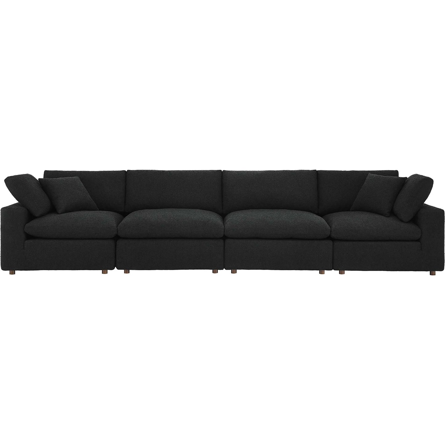002 SI-2107026 | Primary Silo | Wheatland Down Filled Overstuffed Boucle 4-Seater Sofa by Evans & Londeen. Made from unique in a modern style.
