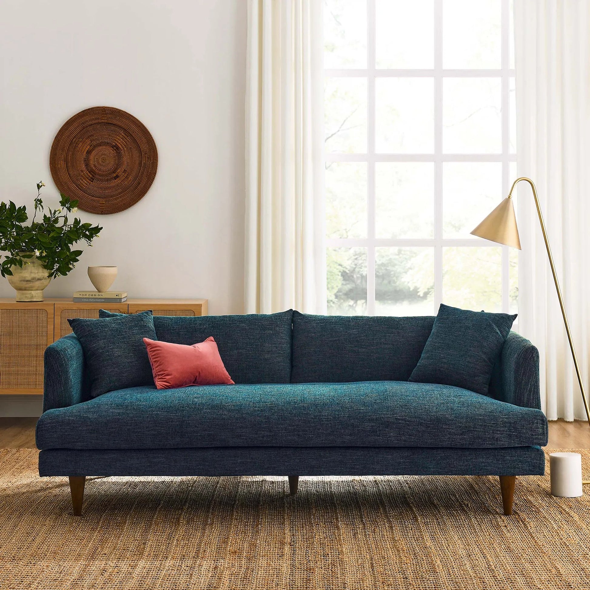 Okanogan Down Filled Overstuffed Sofa by Evans & Londeen. Made from 100% polyester in a modern style.