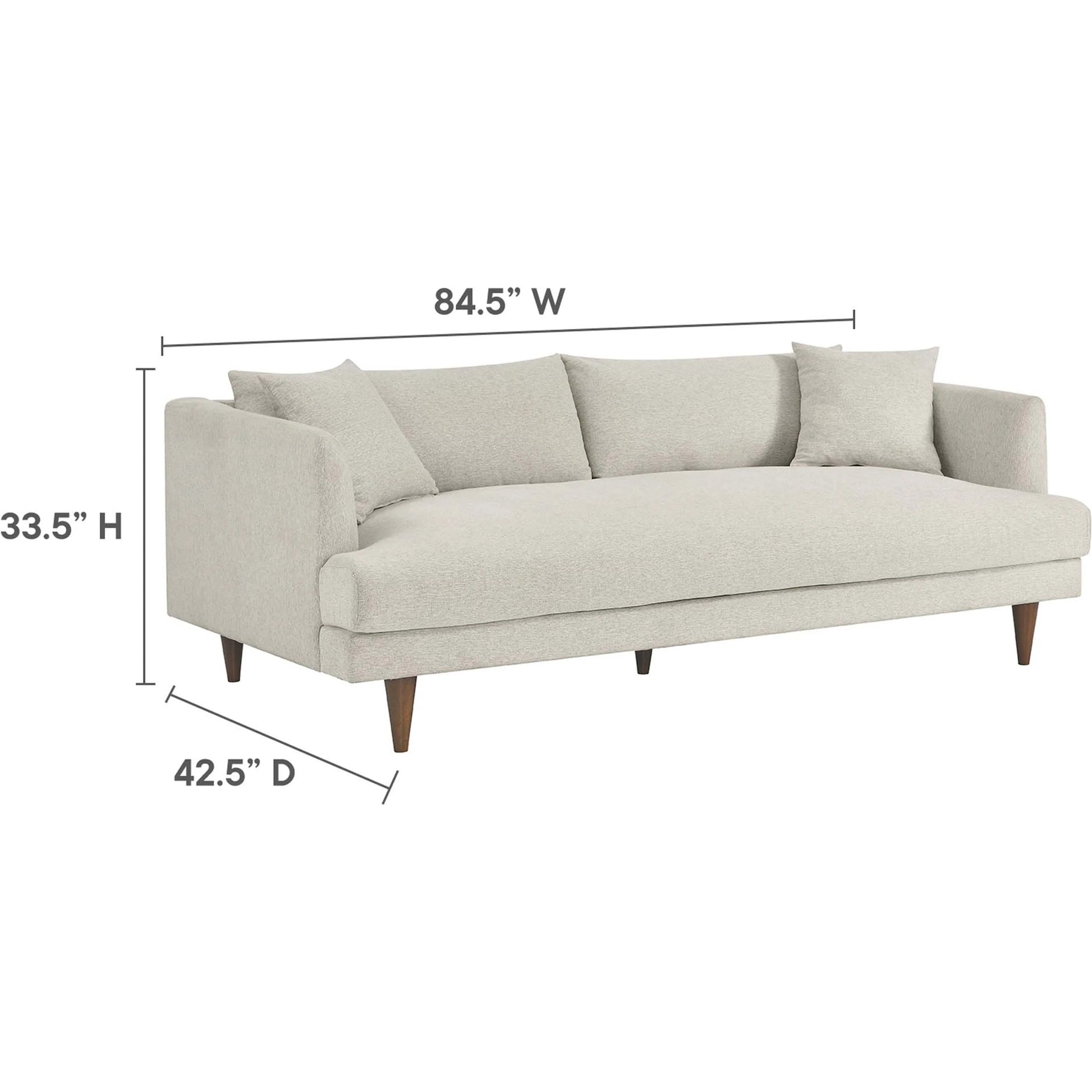 Okanogan Down Filled Overstuffed Sofa by Evans & Londeen. Made from 100% polyester in a modern style.
