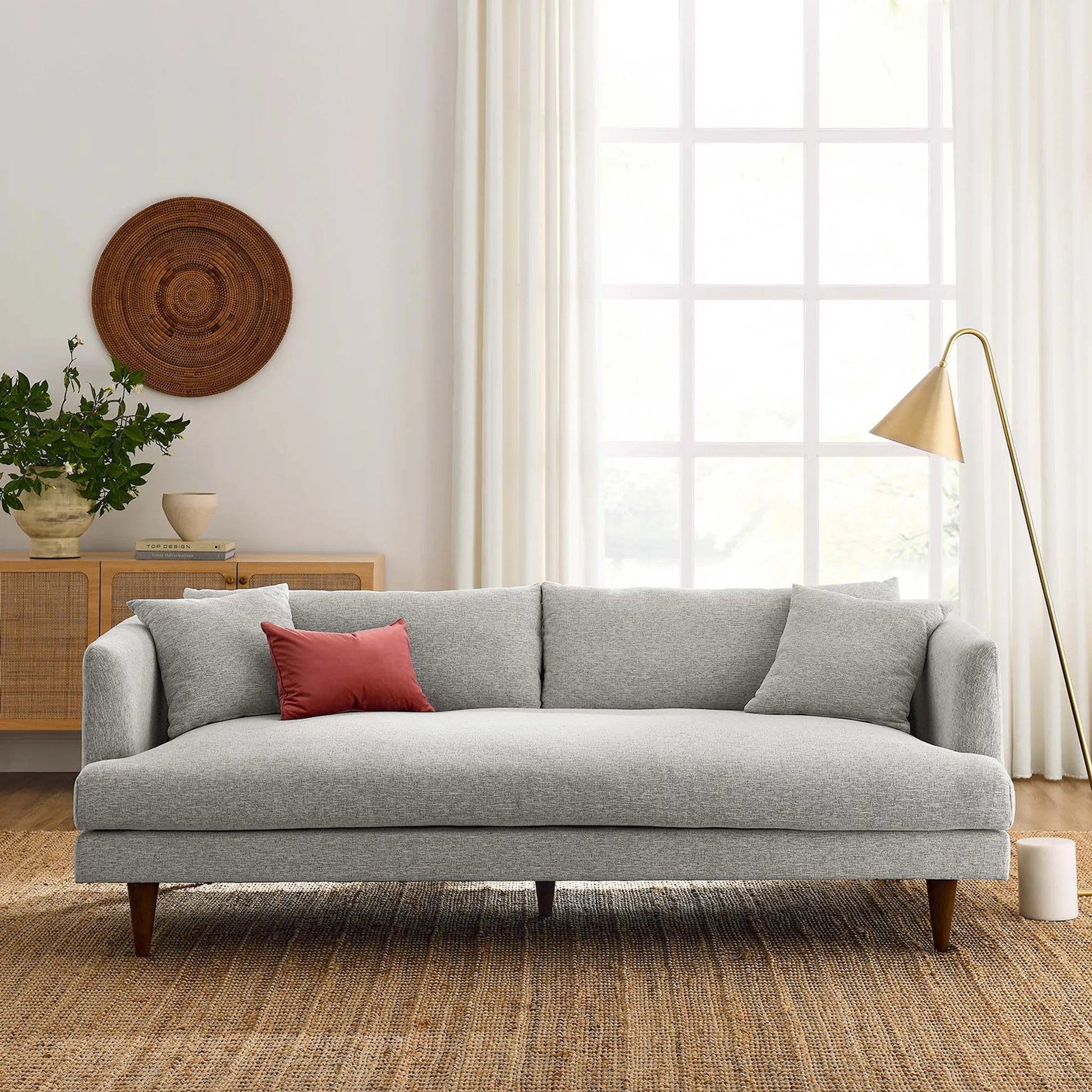 Okanogan Down Filled Overstuffed Sofa by Evans & Londeen. Made from 100% polyester in a modern style.