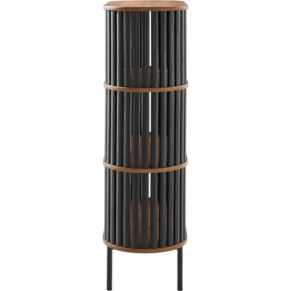 Winchester Three Tier Display Cabinet by Evans & Londeen. Made from mdf, particleboard, metal legs in a modern style.