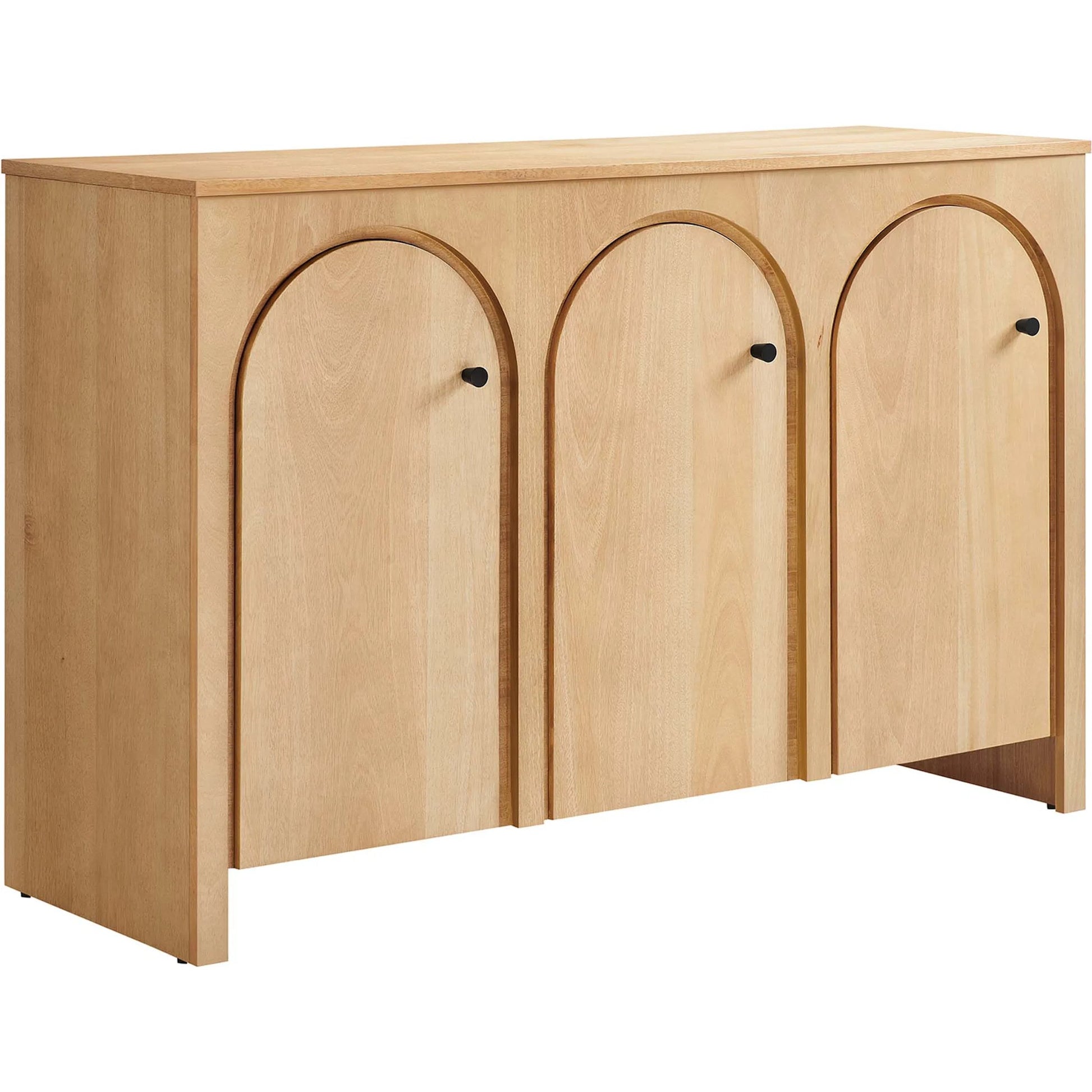 Osceola 3-Door Arched Door Sideboard Storage Cabinet by Evans & Londeen. Made from unique in a transitional style.