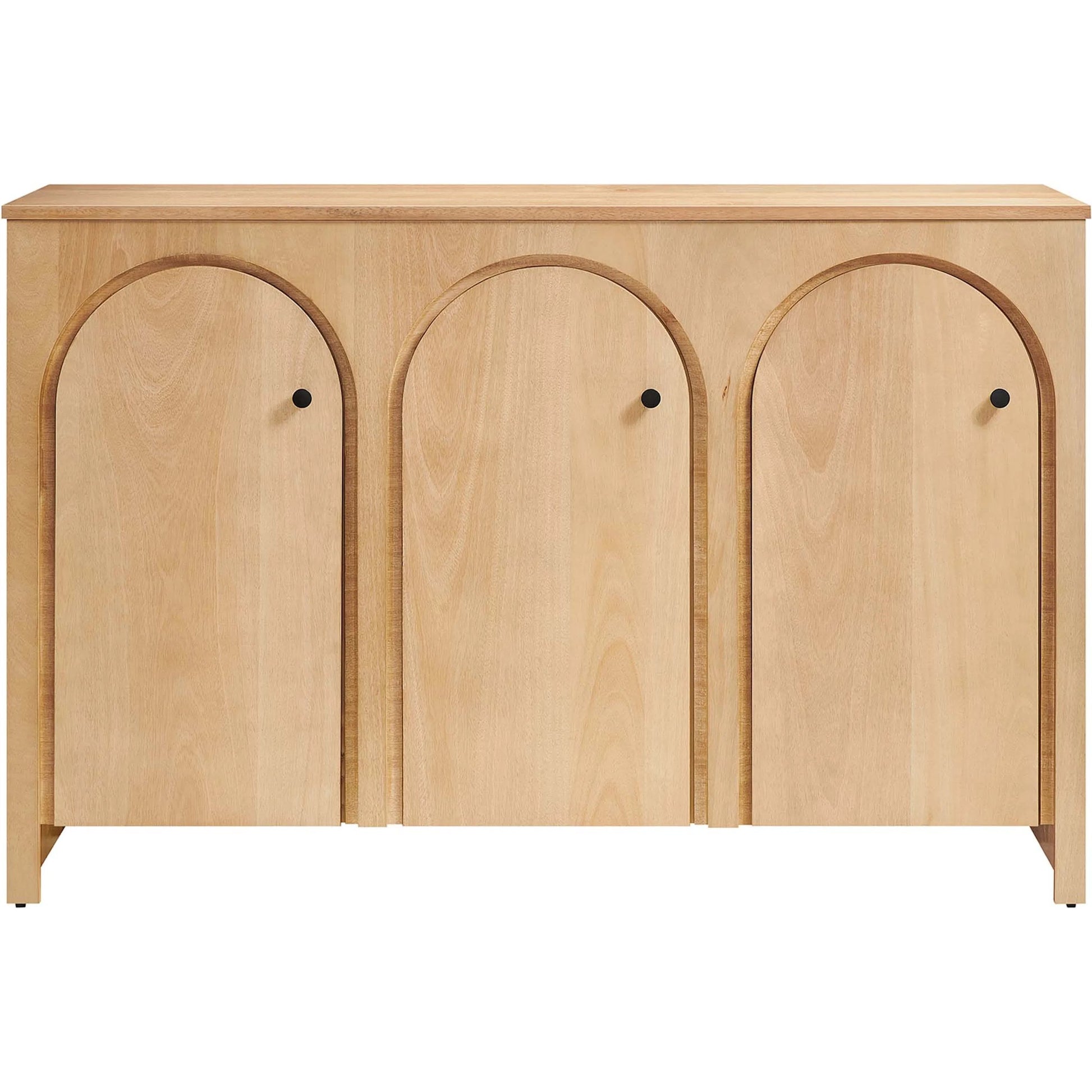 Osceola 3-Door Arched Door Sideboard Storage Cabinet by Evans & Londeen. Made from unique in a transitional style.