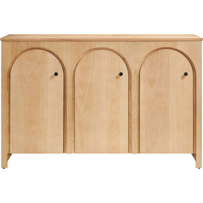 Osceola 3-Door Arched Door Sideboard Storage Cabinet by Evans & Londeen. Made from unique in a transitional style.