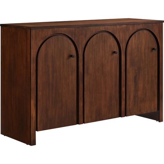 Victoria 3-Door Arched Door Sideboard Storage Cabinet by Evans & Londeen. Made from unique in a unique style.