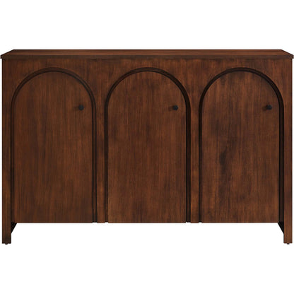 Osceola 3-Door Arched Door Sideboard Storage Cabinet by Evans & Londeen. Made from unique in a transitional style.