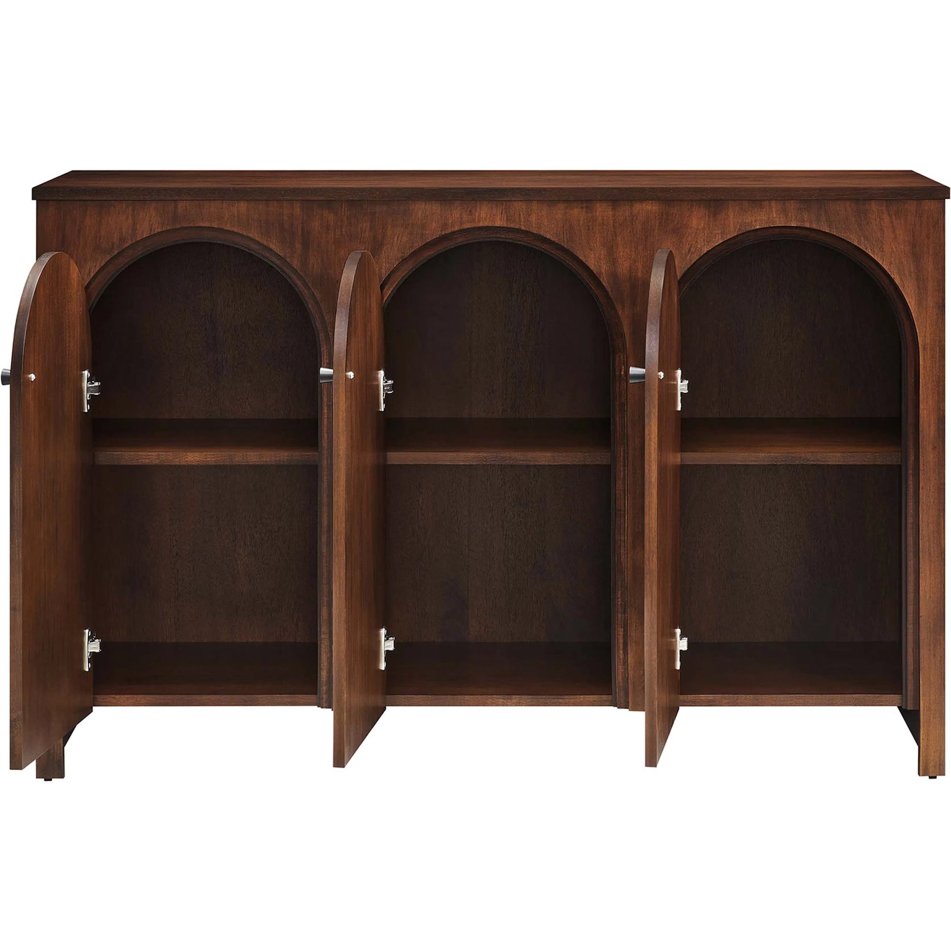 Osceola 3-Door Arched Door Sideboard Storage Cabinet by Evans & Londeen. Made from unique in a transitional style.