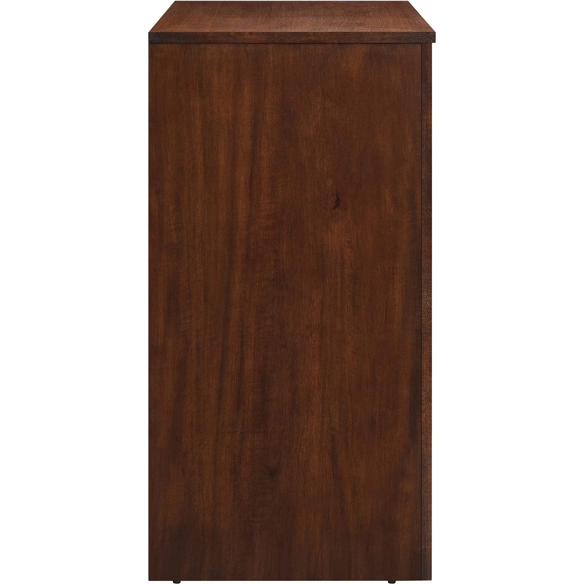 Osceola 2-Door Arched Door Storage Cabinet by Evans & Londeen in walnut. Made from unique in a transitional style.