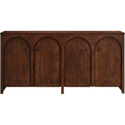 Osceola Wood Grain 4-Door Sideboard Storage Cabinet by Evans & Londeen. Made from wood in a transitional style.