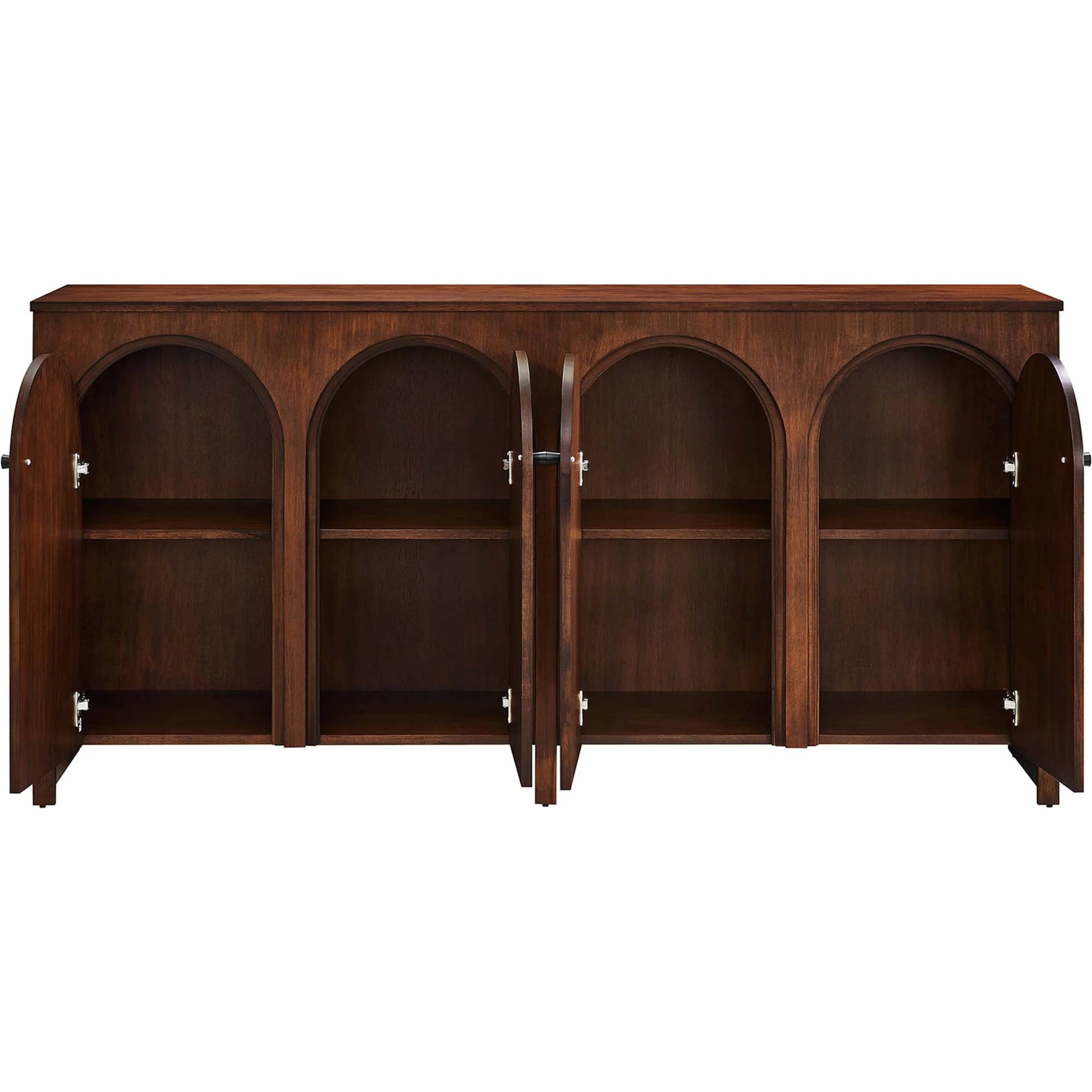 Osceola Wood Grain 4-Door Sideboard Storage Cabinet by Evans & Londeen. Made from wood in a transitional style.