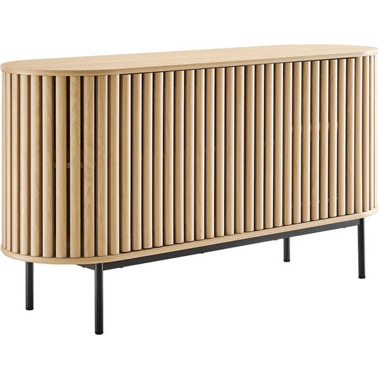 Winchester 59” Oval Sideboard by Evans & Londeen. Made from unique in a modern style.