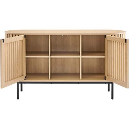 Winchester 59” Oval Sideboard by Evans & Londeen. Made from unique in a modern style.