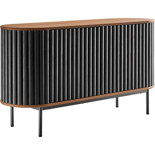 Winchester 59” Oval Sideboard by Evans & Londeen. Made from unique in a modern style.