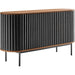 Winchester 59” Oval Sideboard by Evans & Londeen. Made from unique in a modern style.