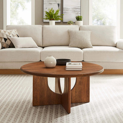 Baltimore Round 34" Coffee Table by Evans & Londeen. Made from unique in a transitional style.