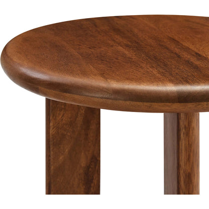 Baltimore Round Side Table by Evans & Londeen. Made from unique in a transitional style.