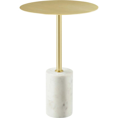 Valverde Round Side Table by Evans & Londeen. Made from unique in a modern style.