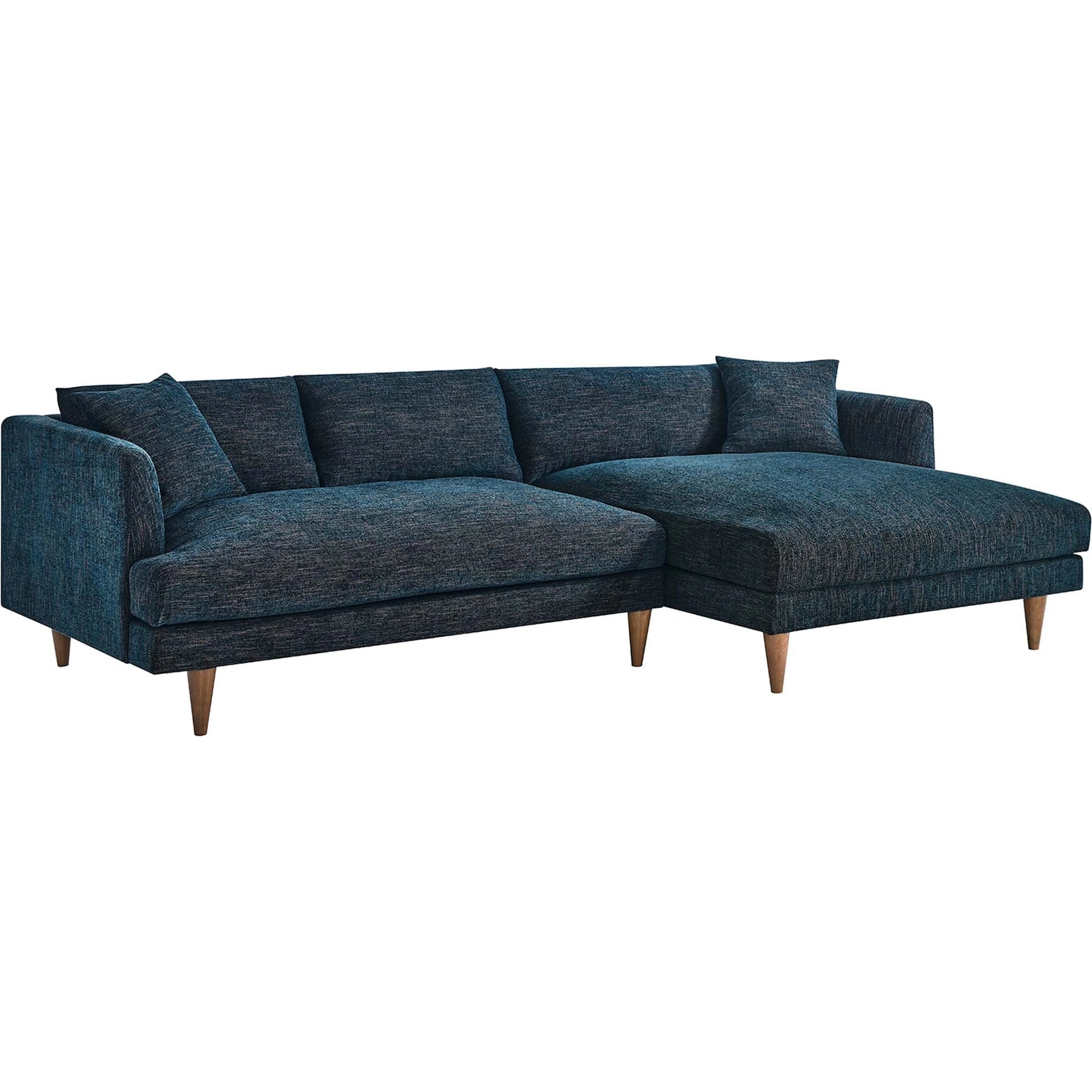 Okanogan Right-Facing Down Filled Overstuffed Sectional Sofa by Evans & Londeen. Made from 100% polyester in a modern style.