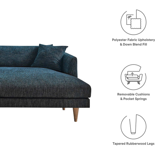 Okanogan Right-Facing Down Filled Overstuffed Sectional Sofa by Evans & Londeen. Made from 100% polyester in a modern style.