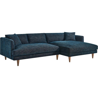 Okanogan Right-Facing Down Filled Overstuffed Sectional Sofa by Evans & Londeen. Made from 100% polyester in a modern style.