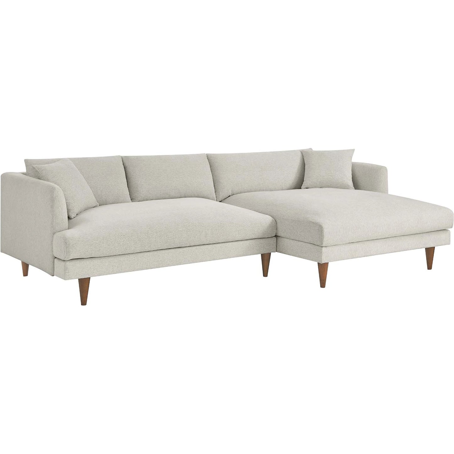 001 SI-2135790 | Primary Silo | Okanogan Right-Facing Down Filled Overstuffed Sectional Sofa by Evans & Londeen. Made from 100% polyester in a modern style.