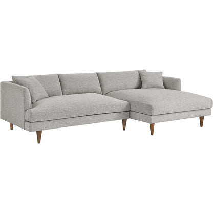 Okanogan Right-Facing Down Filled Overstuffed Sectional Sofa by Evans & Londeen. Made from 100% polyester in a modern style.