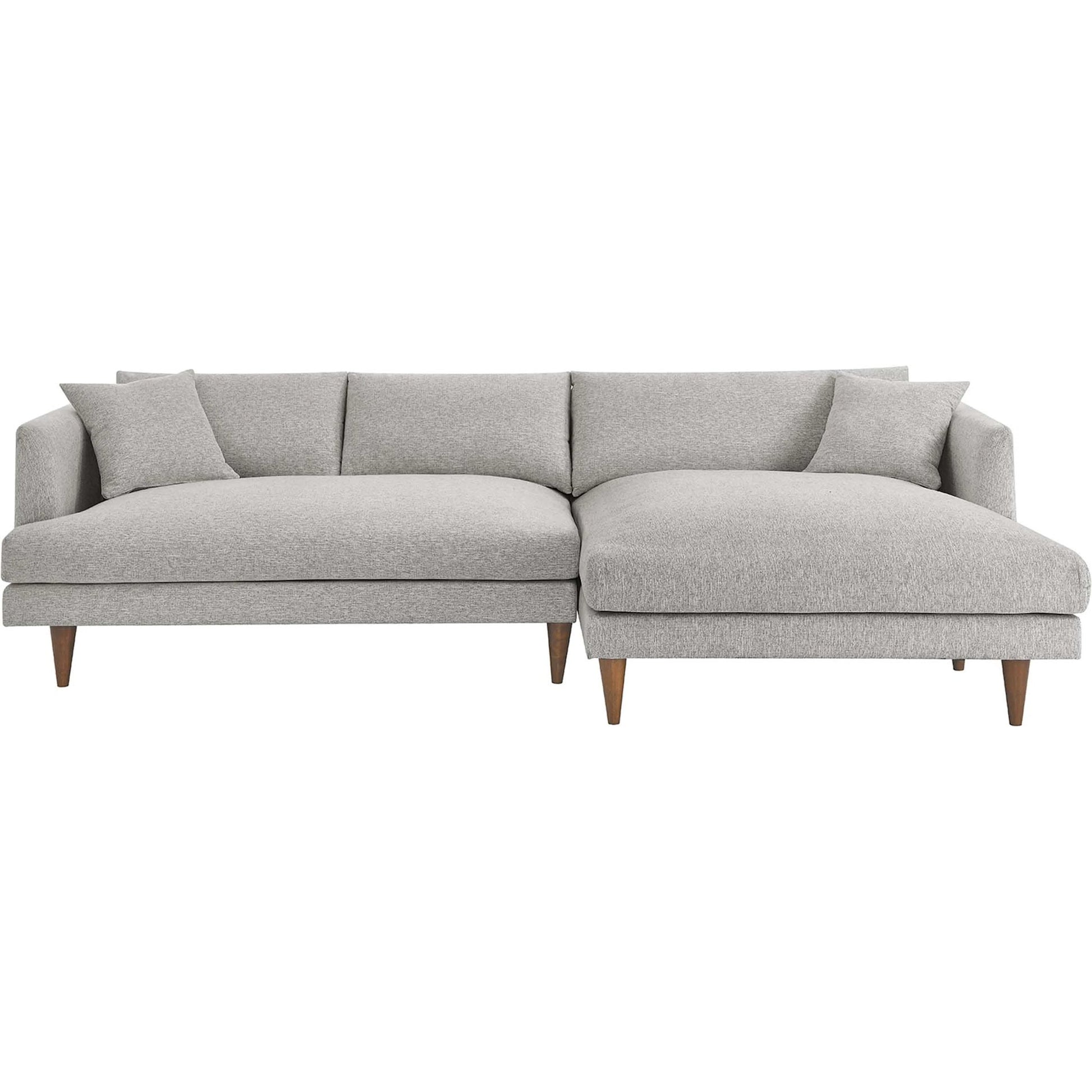 Okanogan Right-Facing Down Filled Overstuffed Sectional Sofa by Evans & Londeen. Made from 100% polyester in a modern style.