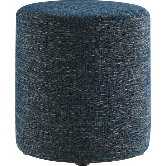 Athens 16" Round Woven Heathered Ottoman by Evans & Londeen. Made from unique in a unique style.