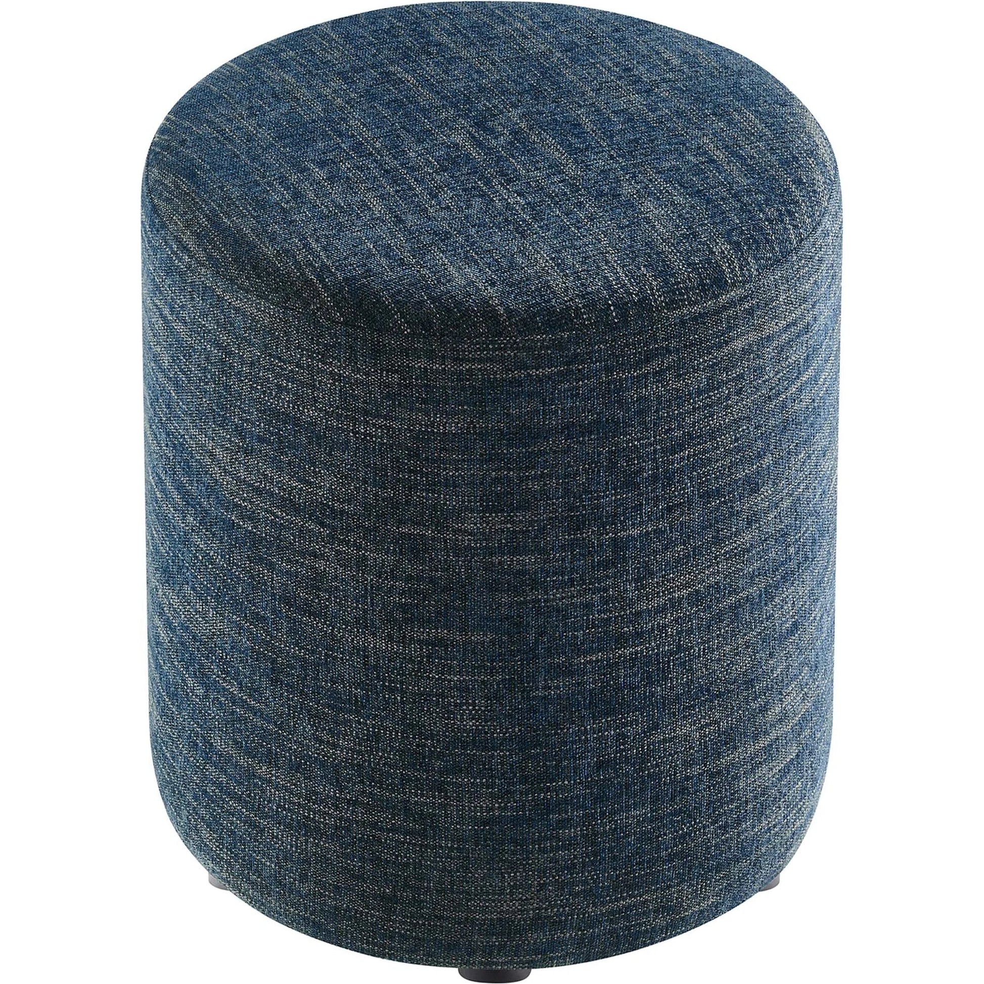 Ionia 16" Round Woven Heathered Ottoman by Evans & Londeen. Made from unique in a modern style.