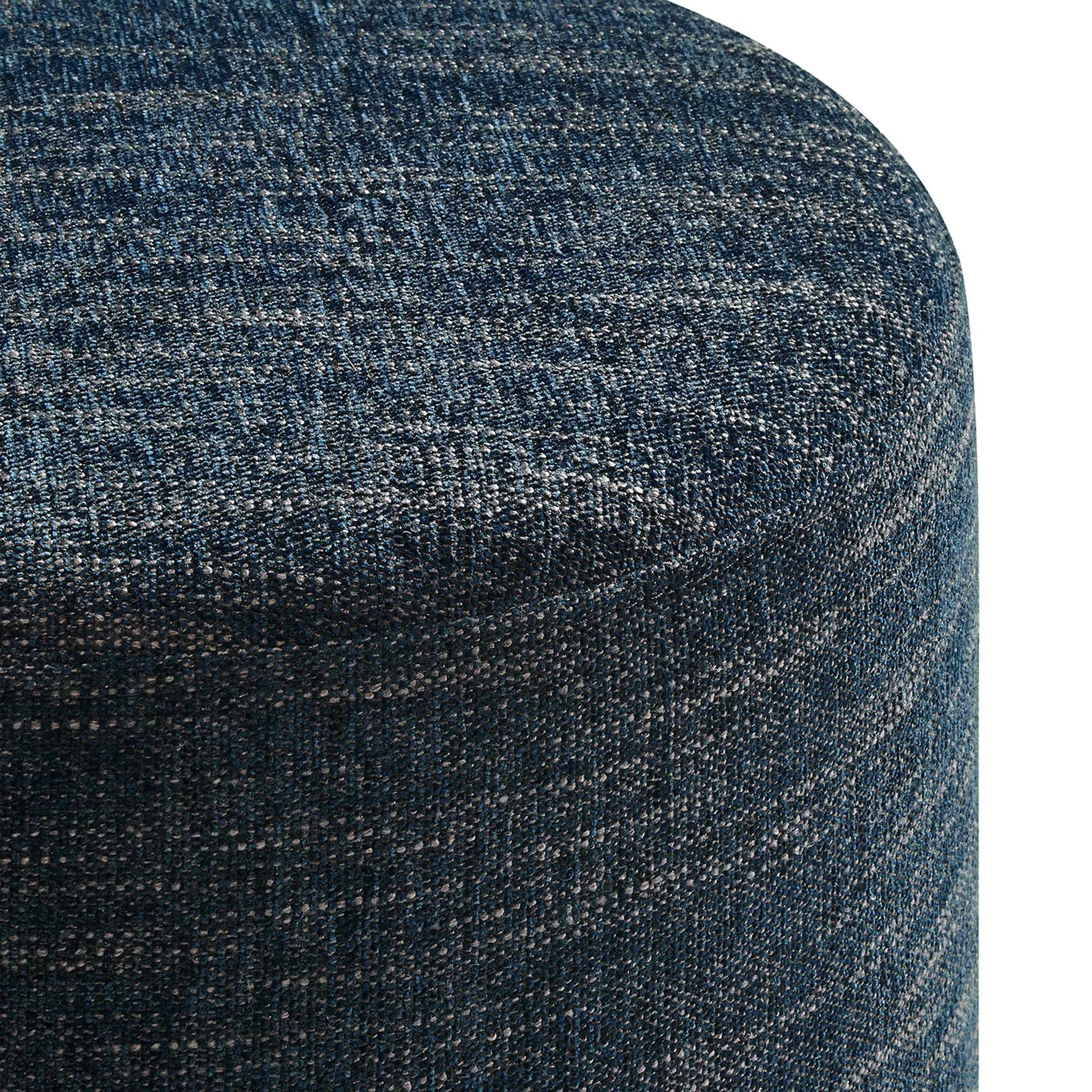Ionia 16" Round Woven Heathered Ottoman by Evans & Londeen. Made from unique in a modern style.