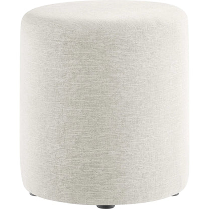 Ionia 16" Round Woven Heathered Ottoman by Evans & Londeen. Made from unique in a modern style.