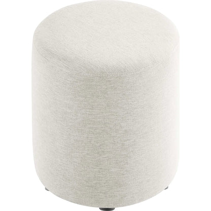 Ionia 16" Round Woven Heathered Ottoman by Evans & Londeen. Made from unique in a modern style.