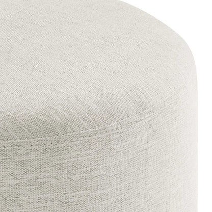 Ionia 16" Round Woven Heathered Ottoman by Evans & Londeen. Made from unique in a modern style.